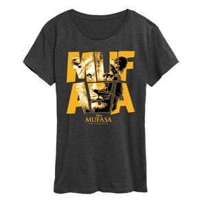 Women's - The Lion King - Logo Short Sleeve Graphic T-Shirt - 1 of 4