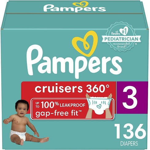 Pampers Cruisers 360 Disposable Diapers - (Select Size and Count) - image 1 of 4