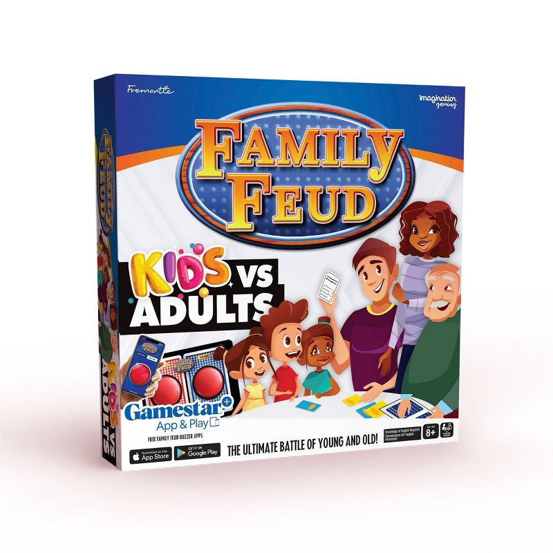 Family Feud Kids vs Adults Game, 1 of 10