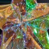 Prismatic Iridescent Traditional Star 24", LED lights - 3 of 4