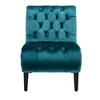 NicBex Modern Accent Chair, Button Tufted Living Room Chairs with Wooden Legs, Lounge Chair Single Sofa Chair Reading Chair for Living Room, Office - 4 of 4
