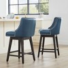 Spruce&Spring Counter Height Swivel Barstool Set of 2 - 2 of 4