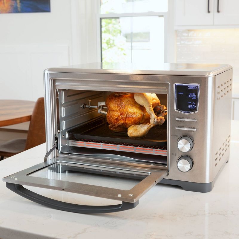 Kenmore 11-in-1 25qt Digital Air Fryer Convection Toaster Oven Rotisserie, 2 of 8