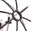 CWI Lighting Arza 6 Light Up Chandelier With Brown Finish - 3 of 4