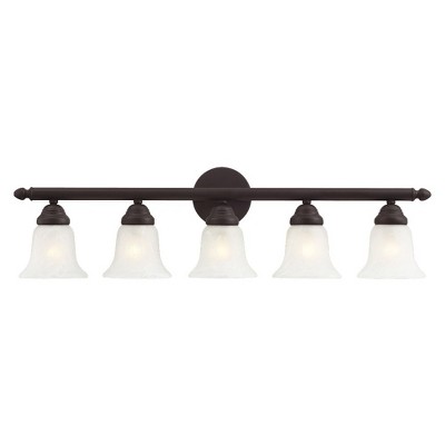 Livex Lighting Neptune 5 - Light Vanity in  Bronze
