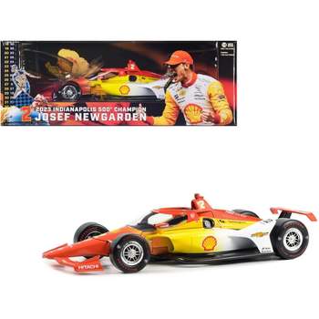 Dallara IndyCar #2 "Shell Oil" Team Penske "2023 Indy 500 Champion" "NTT IndyCar" (2023) 1/18 Diecast Model Car by Greenlight
