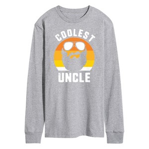 Men's - Instant Message - Coolest Uncle Long Sleeve Graphic T-Shirt - 1 of 4