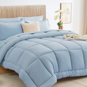 BAGOKIE Comforter Set 5/7 Pieces Reversible Bed in a Bag - 1 of 4
