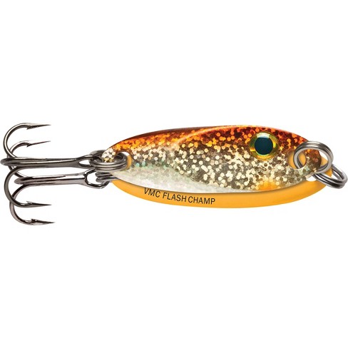 Vmc 1/32 Oz. Flash Champ Spoon Fishing Lure - Gold Shiner : Target