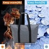 Racxily Large Cooling Bag, 5.28gal Foldable Shopping Bag - 3 of 4