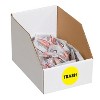 Tape Logic Labels "Trash" 2" Circle Fluorescent Yellow 500/Roll DL1275 - 2 of 4