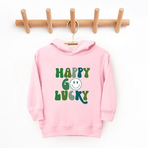 The Juniper Shop Happy Go Lucky Smiley Face Toddler Graphic Hoodie - 1 of 3