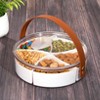 The Lakeside Collection Divided Snack Tray with Lid and Scoop - 3 of 4