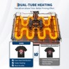 Heat Press Machine 15x15 with Tumbler Attachment, 9 in 1 Combo Heat Press for T-Shirts and Tumblers - 4 of 4