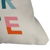 16"x16" Amber Young Celebrate Square Throw Pillow Cream - Deny Designs - 3 of 4