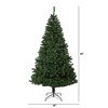 Nearly Natural 7.5-ft Northern Tip Pine Artificial Christmas Tree with 400 Clear LED Lights - 2 of 4