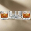 Godinger Silver Set of 4 Scatola Double Old Fashion Glasses: Crystal Drinkware, 10 oz Capacity, Hand Wash, Dishwasher-Safe - 3 of 3