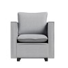 CAVINAS Sofa Chair Premium Fabric Upholstered Comfortable Sofa Couch with Soft Cushion - 2 of 4
