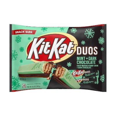 Kit Kat Duos Holiday Mint & Dark Chocolate - 8.8oz