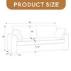 Coastal 79" Wide Corduroy Comfort Sofa - Leovsnove - 4 of 4