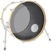 Remo Powerstroke P3 Colortone Smoke Resonant Bass Drum Head With 5" Offset Hole 22 in. - 2 of 2