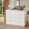 8/9 Drawer Dresser, Bedroom Storage Cabinet with Drawers, Wooden Bedroom Dresser - 2 of 4