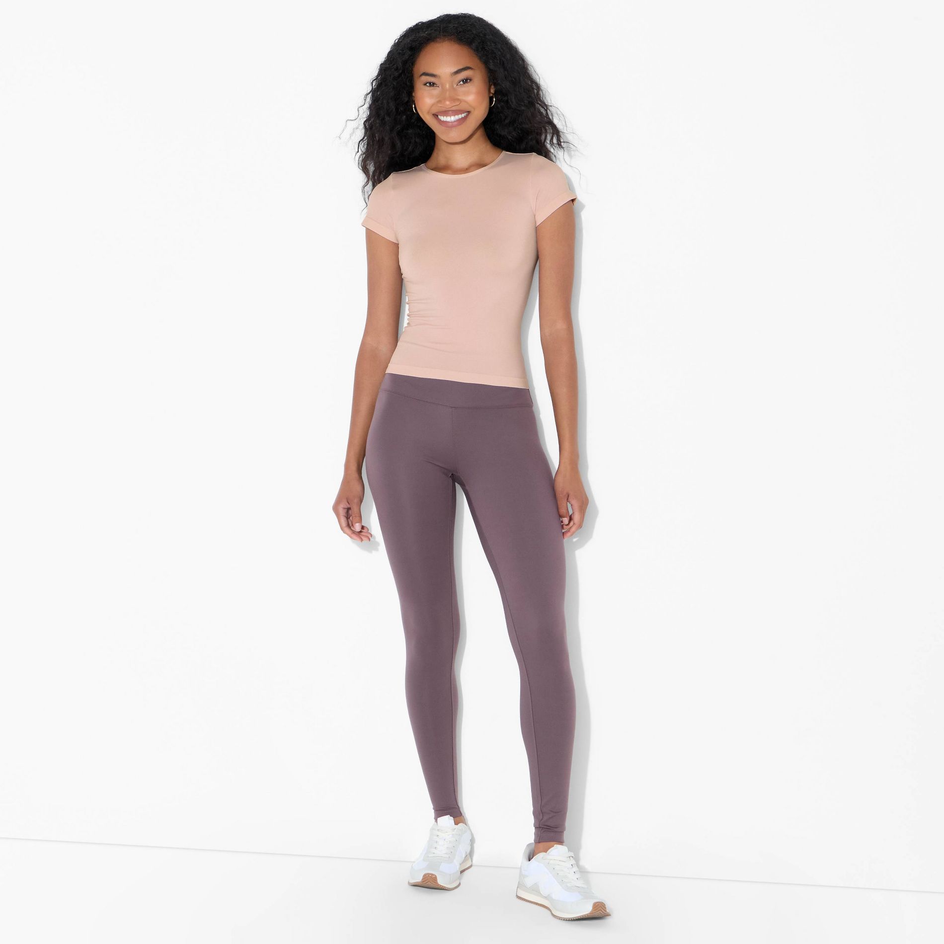 Women's Short Sleeve Jersey Seamless T-Shirt - Wild Fable™ Blush L