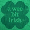 Womens Funny T Shirts A Wee Bit Green Sarcastic St Patricks Day Graphic Novelty Tee For Ladies - Crazy Dog Women's T Shirt - 2 of 4