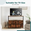 5 Drawers Dresser for Bedroom, Closet Fabric Dresser With Metal Frame, TV Stand Furniture with Open Shelf for Hallway Living Room Entryway - 4 of 4