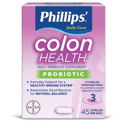 Philips® Colon Health Daily Proboitic Dietary Supplement Capsules ...