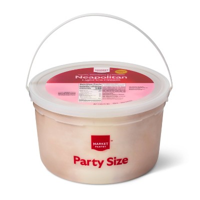 Neapolitan Ice Cream - 1gal - Market Pantry™
