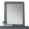 GlasFlength Decorative Wall Mirrors Rectangular Accent Mirror Wall Mirror Polished Mirror Decorative Mirror for Living Room, Gray, 28"*28"*36" - 2 of 4