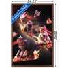 Trends International James Booker - Galaxy Laser Cats on Pizza Framed Wall Poster Prints - 3 of 4