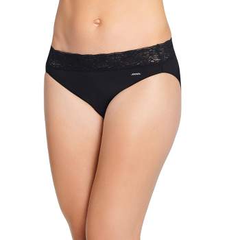 Jockey Women's No Panty Line Promise Tactel Bikini 7 Black : Target