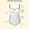 Swimsuits for All Women's Plus Size Ruched Twist Front One Piece Swimsuit - image 4 of 4