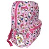 My Melody All Over Nylon Pink Kids School Backpack 16" School Bookbag for Girls - 2 of 4
