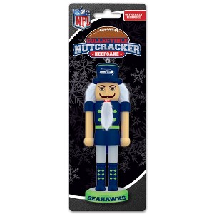 MasterPieces Game Day - NFL Seattle Seahawks - Team Keepsake Nutcracker - 1 of 4