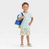 Grayson Mini Toddler Boys' Tie Dye French Terry Drop Crotch Pull-On Shorts - image 3 of 3