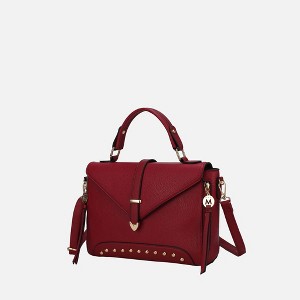 MKF Collection Angela Vegan Leather Women’s Satchel Bag by Mia K - 1 of 4