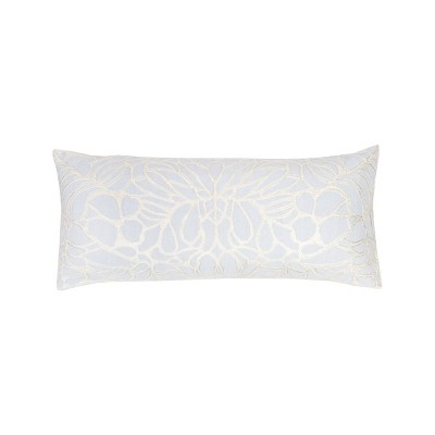 EY Essentials Sika Fog Embroidered Pillow