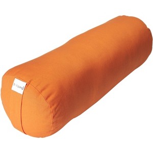 Sol Living Yoga Bolster Pillow with Removable Cover Rectangle - 1 of 4