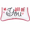 C&F Home 10" x 10" Valentine's Day "All of Me Loves All of You" Small/Petite Accent Throw Pillow - 4 of 4