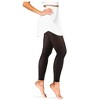 Truform Women's 20-30 mmHg Medical Compression Tights, Footless Opaque Shapewear Support Pantyhose - 4 of 4