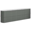 Garden Raised Bed Anthracite Powder-coated steel Large Durable vidaXL - 2 of 4