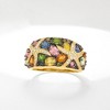 Ross-Simons 3.50 ct. t.w. Multicolored Sapphire and .24 ct. t.w. Diamond Starfish Ring in 14kt Gold - 4 of 4