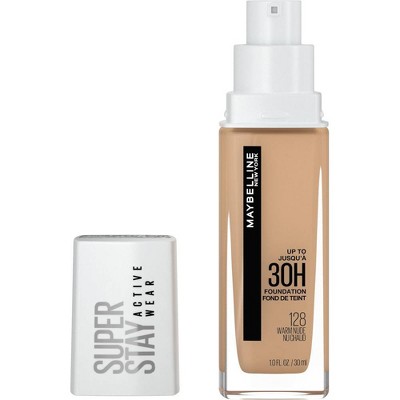 Maybelline Super Stay Full Coverage Liquid Foundation - 128 Warm Nude - 1 fl oz