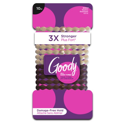 Goody Forever Hair Elastics - 10pk - Blonde/Brown - image 1 of 4