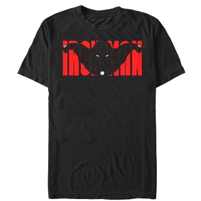 Men's Marvel Iron Man Outline T-shirt : Target