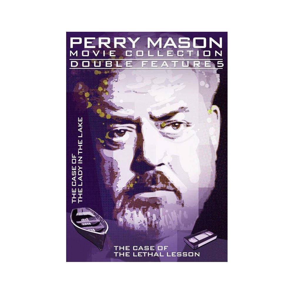 Perry Mason Double Feature: Case Of The Lady In The Lake / Lethal Lesson (DVD)