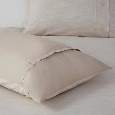 Modern Farmhouse King/Cal King Organic Cotton Comforter Set